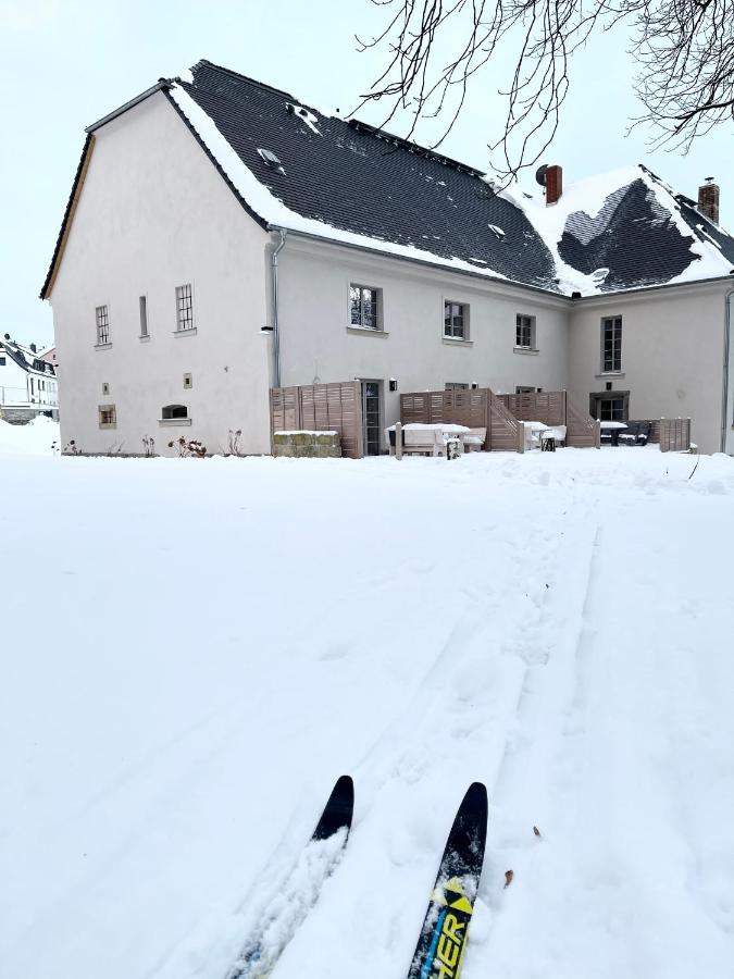 Farmhouse Eckartsberg Im Zittauer Gebirge - Gemuetliche Und Moderne Ferienwohnungen Mit Terrasse Zewnętrze zdjęcie